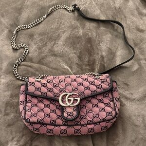 Gucci Pink GG Crossbody Bag